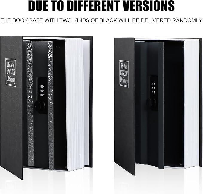 Hidden Book Safe With Digital Lock