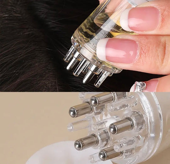 Scalp Oil Applicator for Massage & Hair Growth