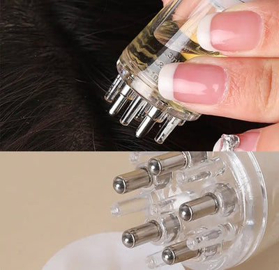 Scalp Oil Applicator for Massage & Hair Growth