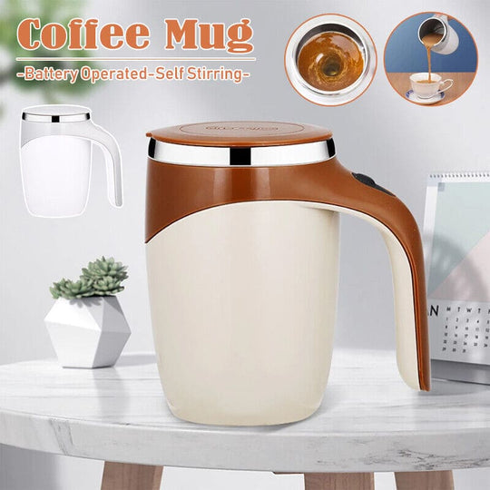Automatic Self Stirring Magnetic Coffee Mug