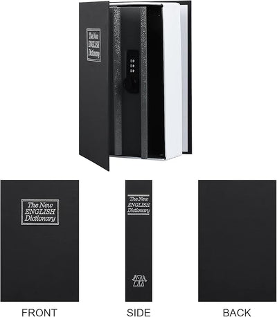 Hidden Book Safe With Digital Lock
