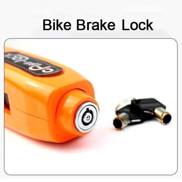 Heavy Duty Bike Brake Lock with Keys