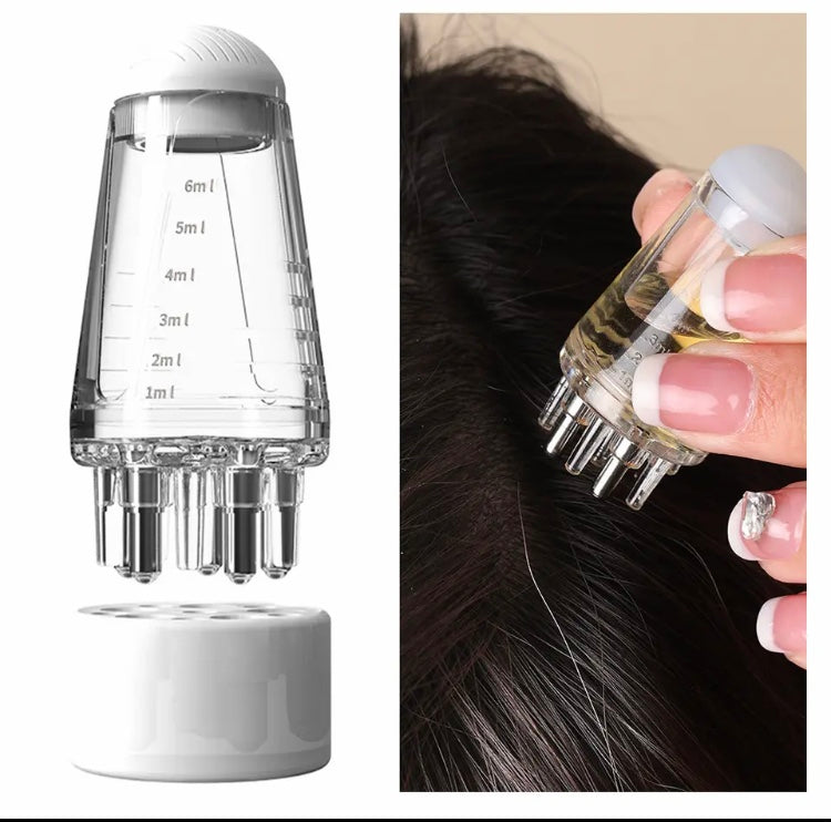 Scalp Oil Applicator for Massage & Hair Growth