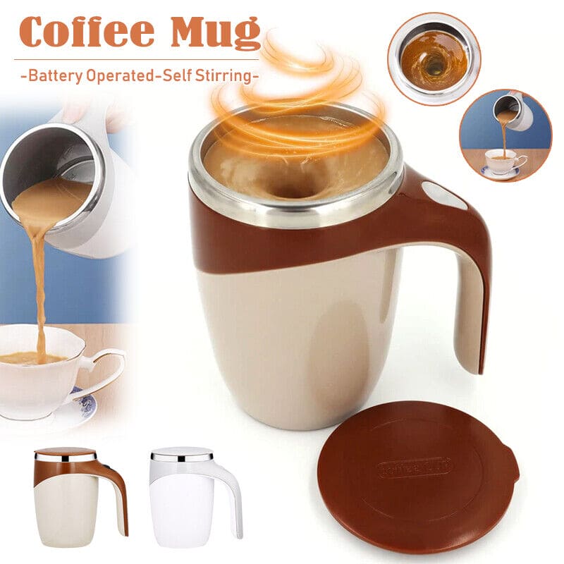 Automatic Self Stirring Magnetic Coffee Mug