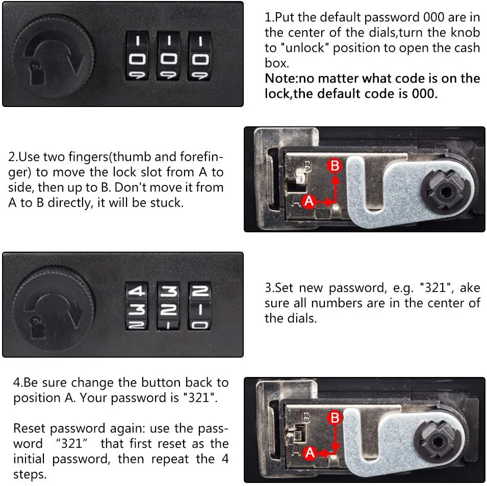 Hidden Book Safe With Digital Lock