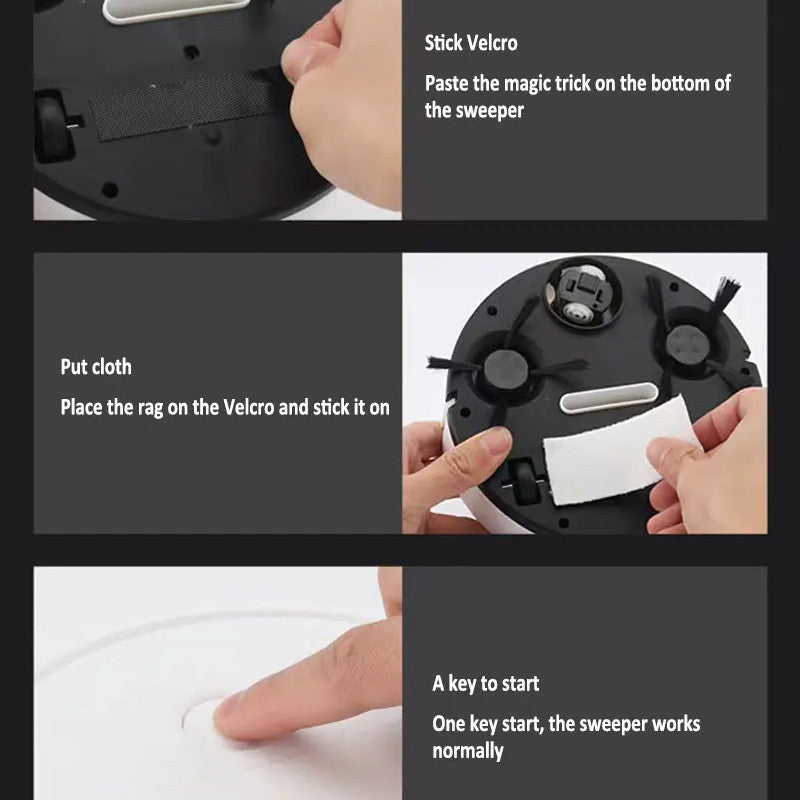 Smart Mopping Robot Vacuum Cleaner
