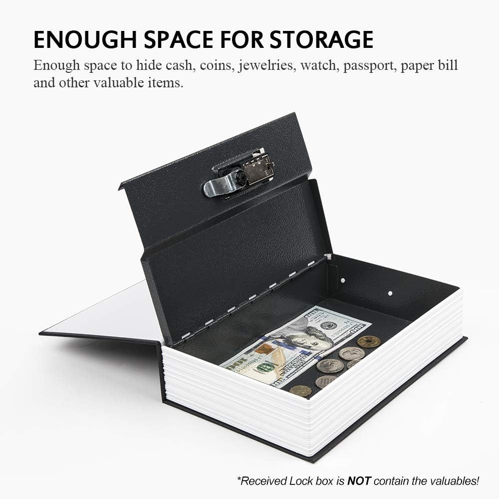 Hidden Book Safe With Digital Lock