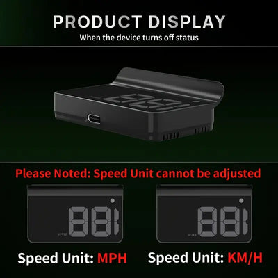 Car Speedometer Display