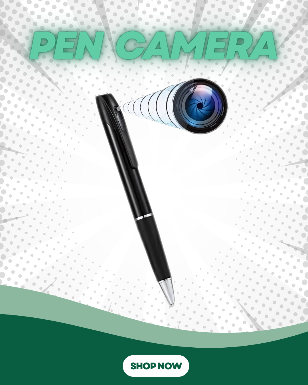 Hidden Spy Pen Camera (1080P)