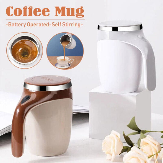 Automatic Self Stirring Magnetic Coffee Mug