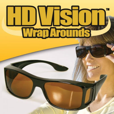 HD Vision Glare Visor Glasses