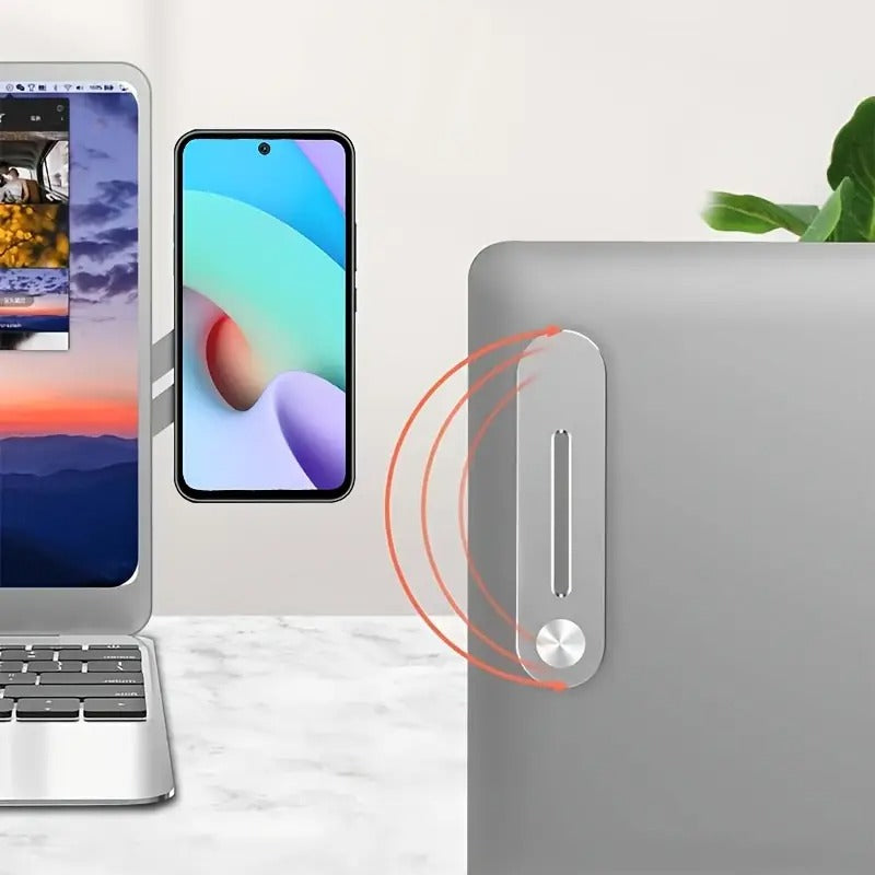 Magnetic Portable Phone Holder for Laptop
